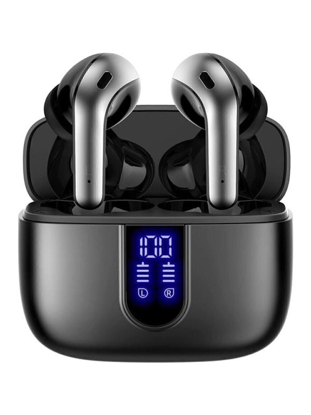 Bluetooth Headphone Wireless Earbud Airpods Pro 2 Charging Case Waterproof BLACK